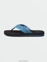 Z0ZR08615 Aged Indigo Men Daycation Sandals Volcom Footwear - Image 2
