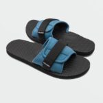 Z0ZR08616 Navy Men Eco Recliner Slide Sandals Volcom Footwear