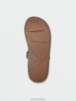 Z0ZR08617 Khaki Men V.Co Draft Sport Sandals Volcom Footwear - Image 2