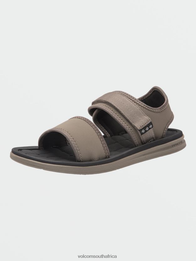 Z0ZR08617 Khaki Men V.Co Draft Sport Sandals Volcom Footwear - Image 11