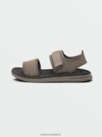 Z0ZR08617 Khaki Men V.Co Draft Sport Sandals Volcom Footwear - Image 6