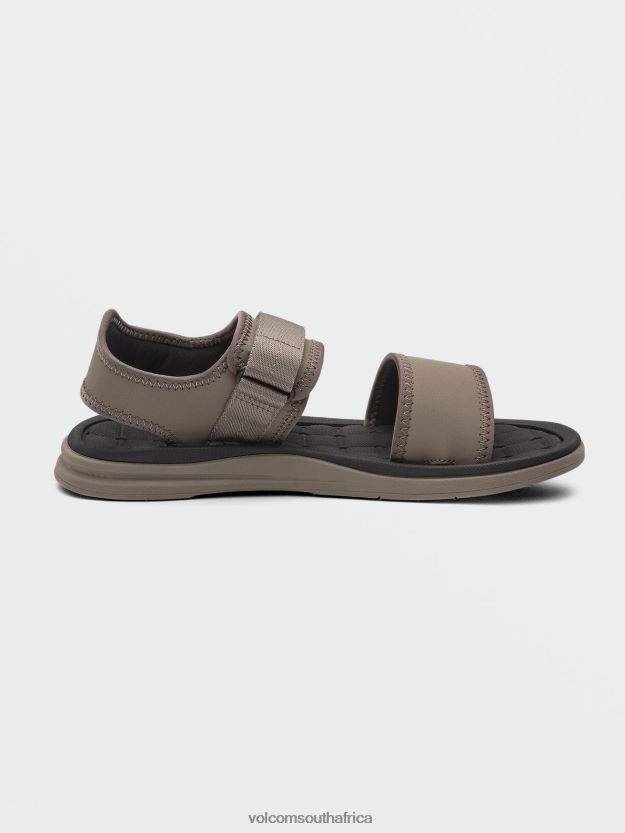 Z0ZR08617 Khaki Men V.Co Draft Sport Sandals Volcom Footwear - Image 7