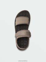 Z0ZR08617 Khaki Men V.Co Draft Sport Sandals Volcom Footwear - Image 9
