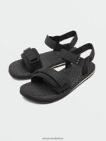 Z0ZR08618 Black Men V.Co Trail Sandals Volcom Footwear