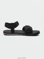 Z0ZR08618 Black Men V.Co Trail Sandals Volcom Footwear - Image 8