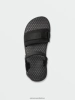 Z0ZR08618 Black Men V.Co Trail Sandals Volcom Footwear - Image 10