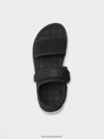 Z0ZR08619 Black White Men V.Co Draft Sport Sandals Volcom Footwear - Image 8