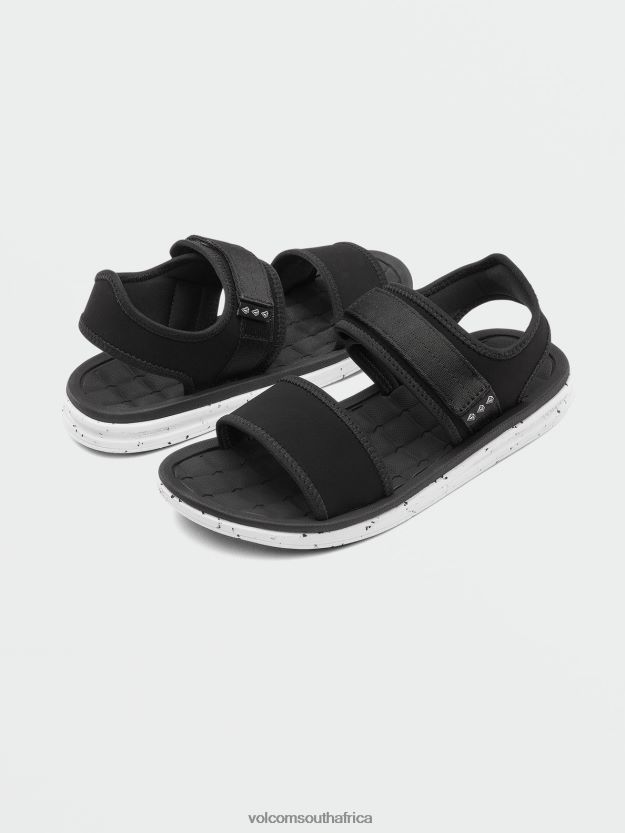 z0zr08619_black_white_men_v_co_draft_sport_sandals_volcom_footwear.jpg Z0ZR08619 Black White Men V.Co Draft Sport Sandals Volcom Footwear - Image 1