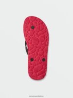 Z0ZR08620 Ribbon Red Men Rocker 2 Sandals Volcom Footwear - Image 4