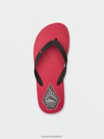 Z0ZR08620 Ribbon Red Men Rocker 2 Sandals Volcom Footwear - Image 10