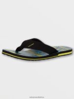 Z0ZR08621 Lime Men Victor Sandals Volcom Footwear - Image 2