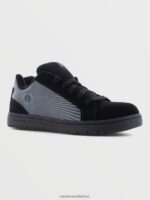 Z0ZR08625 Black Men Workwear Stone Op Art Shoes Volcom Footwear