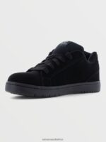 Z0ZR08625 Black Men Workwear Stone Op Art Shoes Volcom Footwear - Image 4