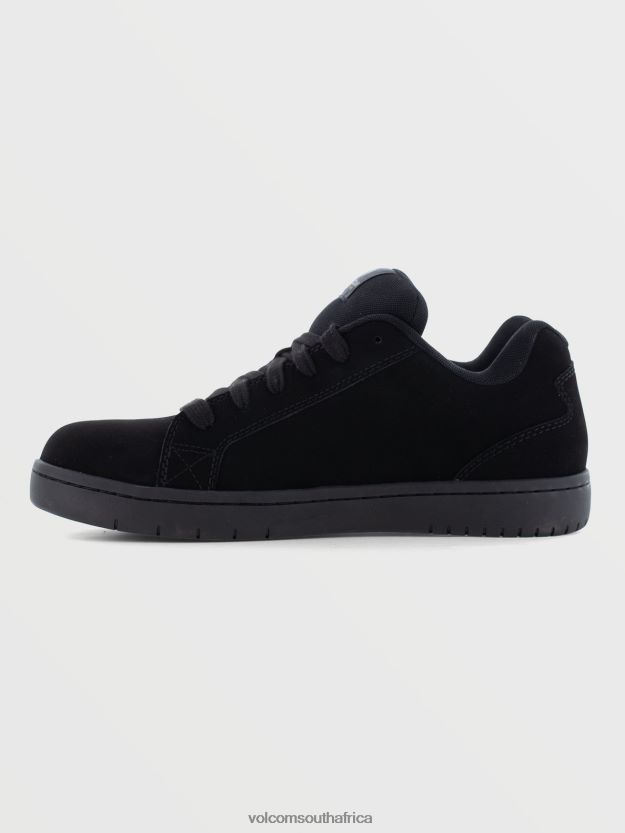 Z0ZR08625 Black Men Workwear Stone Op Art Shoes Volcom Footwear - Image 7