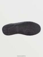 Z0ZR08625 Black Men Workwear Stone Op Art Shoes Volcom Footwear - Image 9