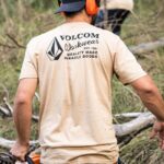 Z0ZR0862 Gravel Men Workwear Short Sleeve Tee Volcom Clothing