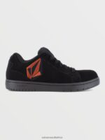 Z0ZR08632 Black Men Workwear Stone Shoes Volcom Footwear - Image 7