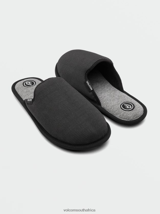 z0zr08634_black_grey_men_stoney_motel_slip_sandals_volcom_footwear.jpg Z0ZR08634 Black Grey Men Stoney Motel Slip Sandals Volcom Footwear - Image 1