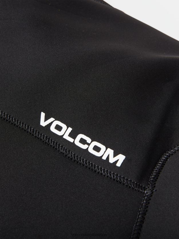 Z0ZR08637 Black Men Modulator 3/2mm Chest Zip Fullsuit Volcom Clothing - Image 29