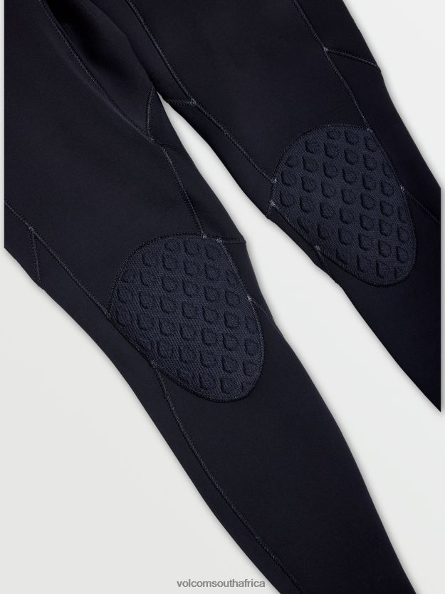 Z0ZR08637 Black Men Modulator 3/2mm Chest Zip Fullsuit Volcom Clothing - Image 37