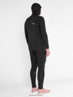 Z0ZR08639 Black Men Modulator 4/3mm Hooded Chestzip Fullsuit Volcom Clothing - Image 18
