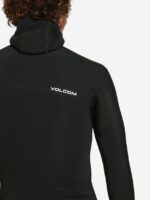 Z0ZR08639 Black Men Modulator 4/3mm Hooded Chestzip Fullsuit Volcom Clothing - Image 51