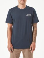 Z0ZR0863 Navy Men Workwear Short Sleeve Tee Volcom Clothing - Image 14
