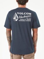 Z0ZR0863 Navy Men Workwear Short Sleeve Tee Volcom Clothing - Image 16