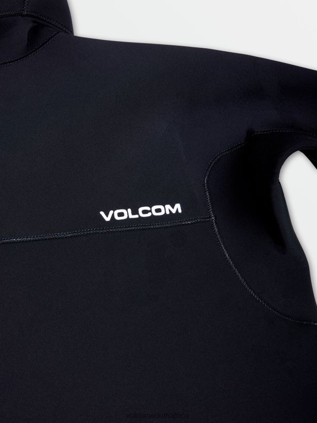 Z0ZR08641 Black Men Modulator 5/4/3mm Hood Chestzip Fullsuit Volcom Clothing - Image 39