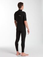 Z0ZR08642 Black Men Modulator 2/2mm Short Sleeve Fullsuit Volcom Clothing - Image 4