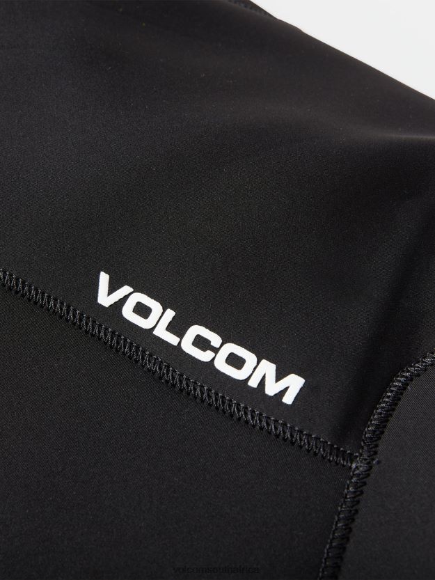 Z0ZR08642 Black Men Modulator 2/2mm Short Sleeve Fullsuit Volcom Clothing - Image 40