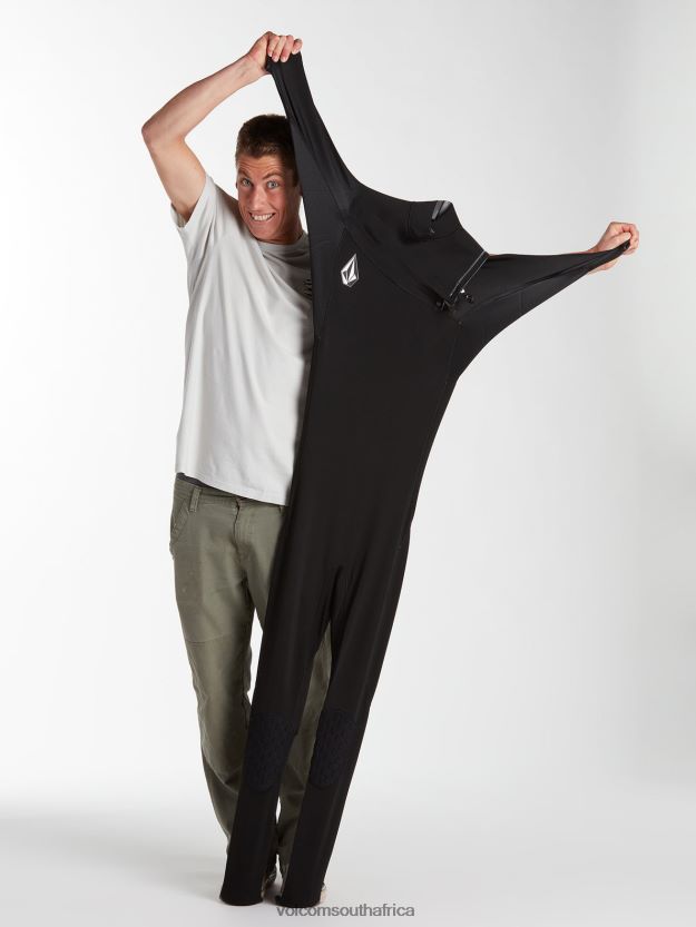 Z0ZR08642 Black Men Modulator 2/2mm Short Sleeve Fullsuit Volcom Clothing - Image 74
