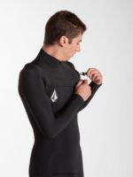 Z0ZR08643 Black Men Modulator 2/2mm Long Sleeve Springsuit Volcom Clothing - Image 10
