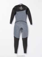 Z0ZR08644 Cruzer Blue Men Modulator 4/3mm Chest Zip Fullsuit Volcom Clothing - Image 15