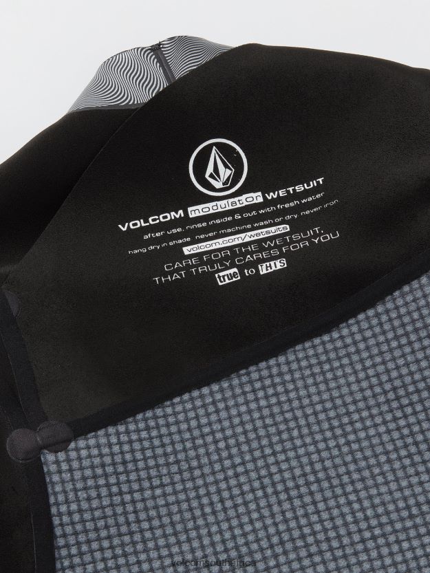 Z0ZR08644 Cruzer Blue Men Modulator 4/3mm Chest Zip Fullsuit Volcom Clothing - Image 10