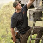 Z0ZR0864 Black Men Workwear Short Sleeve Tee Volcom Clothing