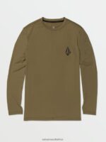 Z0ZR08656 Military Men Taunt Long Sleeve Shirt Volcom Clothing