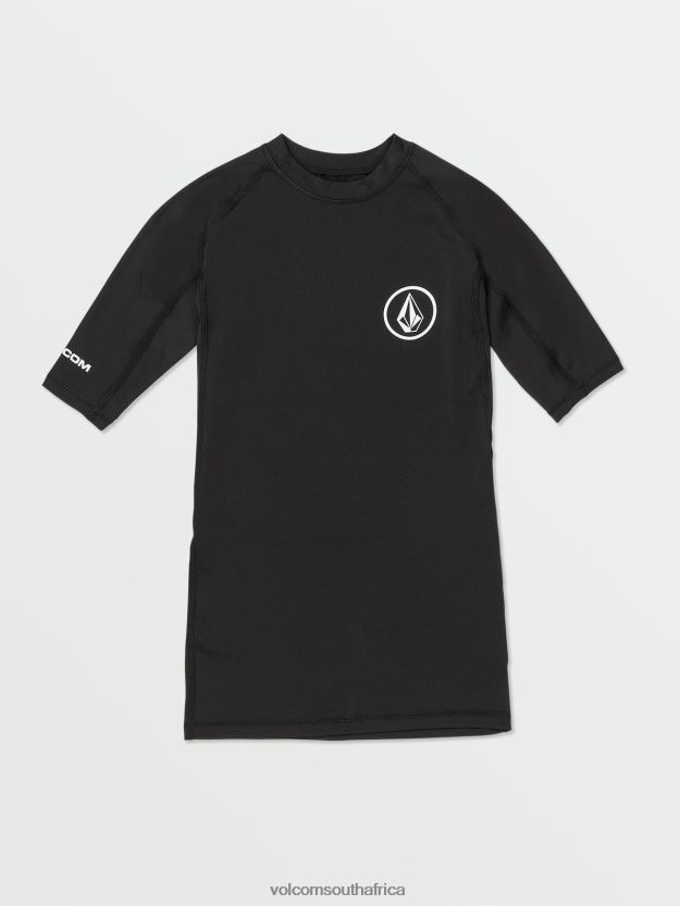 z0zr08657_black_men_lido_solid_short_sleeve_shirt_volcom_clothing.jpg Z0ZR08657 Black Men Lido Solid Short Sleeve Shirt Volcom Clothing - Image 1