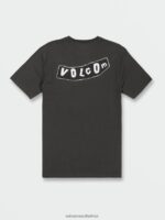 Z0ZR0865 Vintage Black Men Originator Short Sleeve Tee Volcom Clothing - Image 10