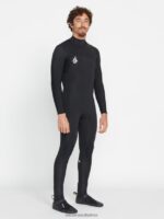 Z0ZR08660 Black Men 5mm Round Toe Bootie Volcom Surf - Image 9