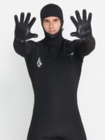 Z0ZR08662 Black Men 3mm 5 Finger Gloves Volcom Surf - Image 5