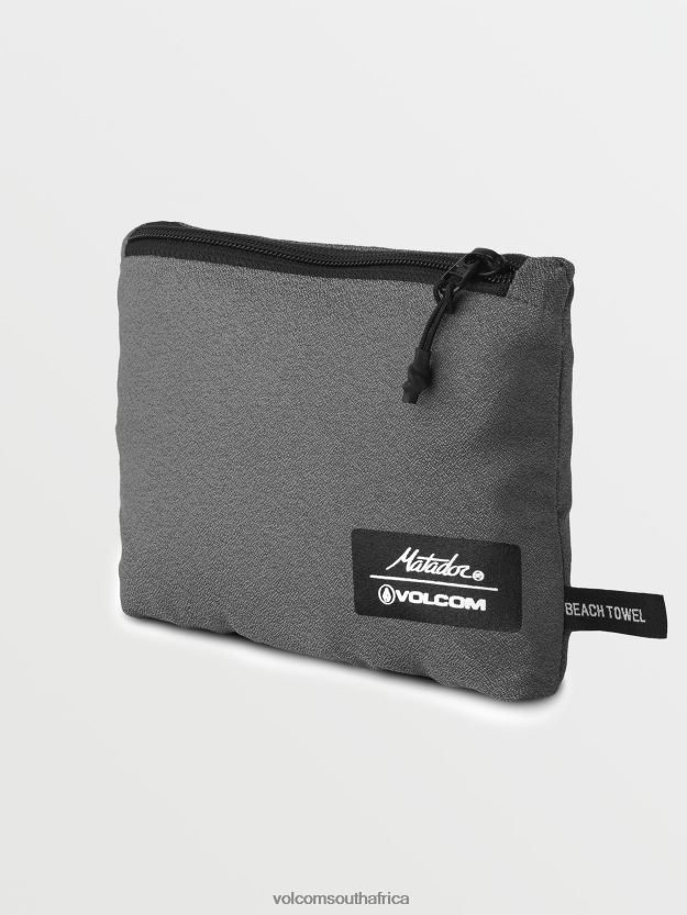 Z0ZR08663 Grey Men Packable Beach Towel Volcom x Matador Surf - Image 19