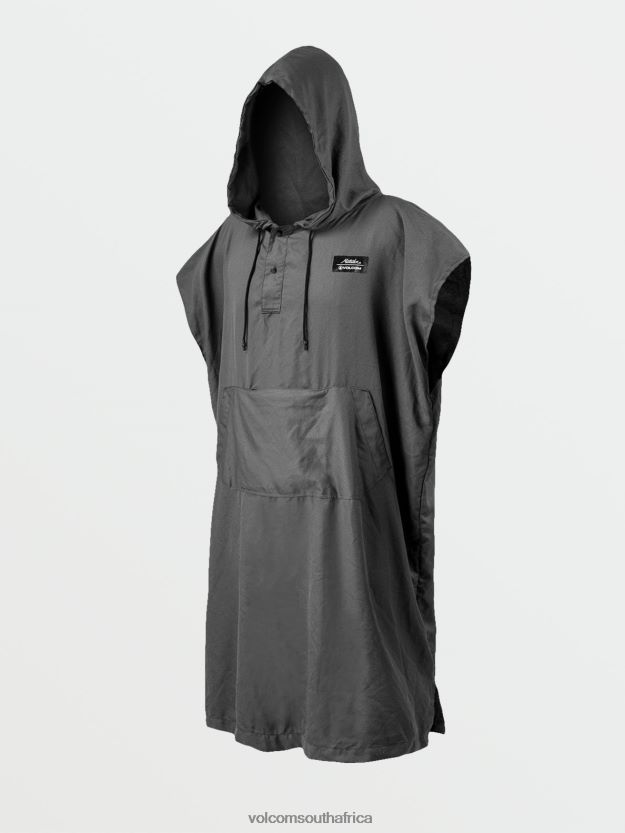Z0ZR08664 Grey Men Packable Beach Poncho Volcom x Matador Surf - Image 16
