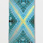 Z0ZR08666 Tie Dye Men Packable Beach Towel Volcom x Matador Surf