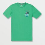 Z0ZR0866 Jungle Green Men Reapin Short Sleeve Tee Volcom Clothing