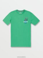 Z0ZR0866 Jungle Green Men Reapin Short Sleeve Tee Volcom Clothing