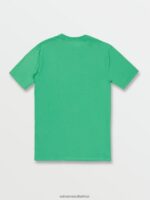 Z0ZR0866 Jungle Green Men Reapin Short Sleeve Tee Volcom Clothing - Image 3