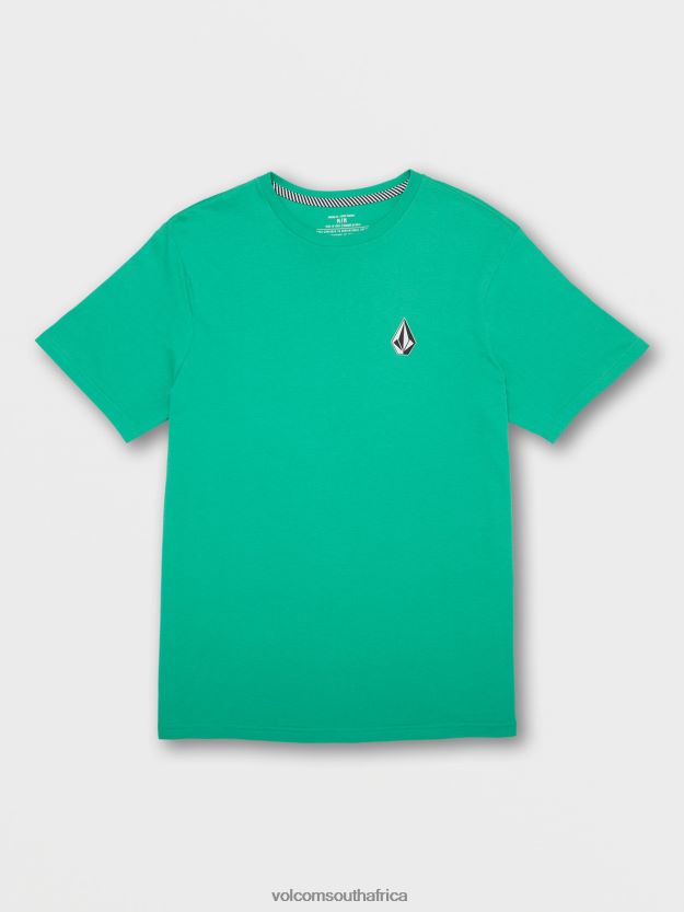 z0zr0867_jungle_green_men_iconic_stone_short_sleeve_tee_volcom_clothing.jpg Z0ZR0867 Jungle Green Men Iconic Stone Short Sleeve Tee Volcom Clothing - Image 1