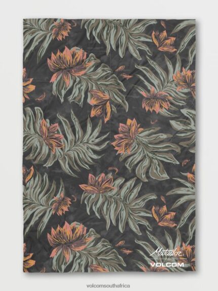 Z0ZR08689 Rinsed Black Men Matador Pocket Blanket Volcom Surf