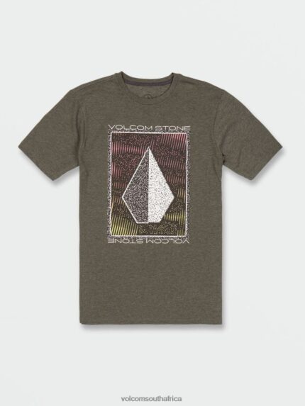Z0ZR0869 Martini Olive Men Concourse Short Sleeve Tee Volcom Clothing